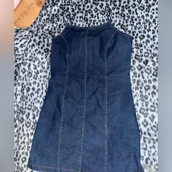 Vintage Primadona Jean mini Dress - Picture 1 of 4